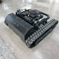 SH-800DL tank tracked remote mower — heavy duty wireless mower for rough terrain