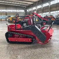 SH-1100IEC diesel flail mower — remote control brush cutter for overgrown terrain